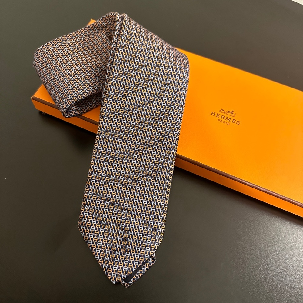 Hermes Necktie with Box